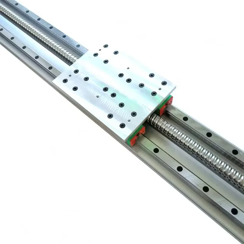 Hgr20 Linear Guide Rail Ballscrew Set - HGR20 Linearführungsschienenblock HGH20 CNC-Frästeile 20mm Quadratführung