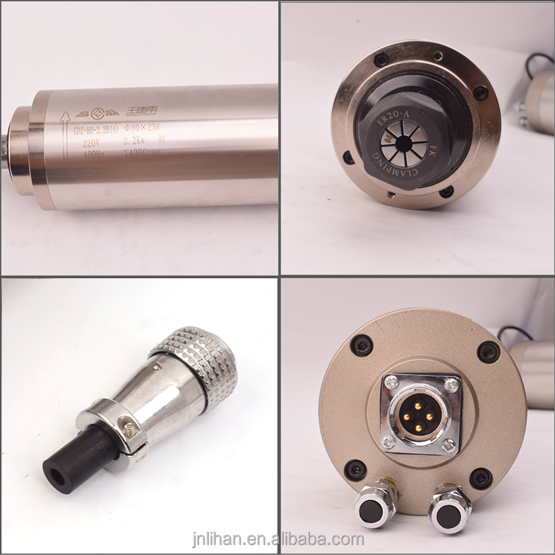 2,2 kW 220 V wassergekühlter C – 2.2Kw Water Cooled Spindle Kit Vfd Bewertung und Preis