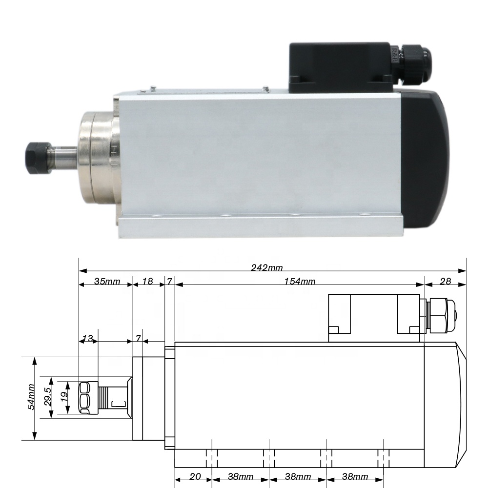HLTNC 1,5 kW Flash luftgekühlt – Air Cooled 1.5Kw Spindle Motor Inverter 110V Bewertung und Preis